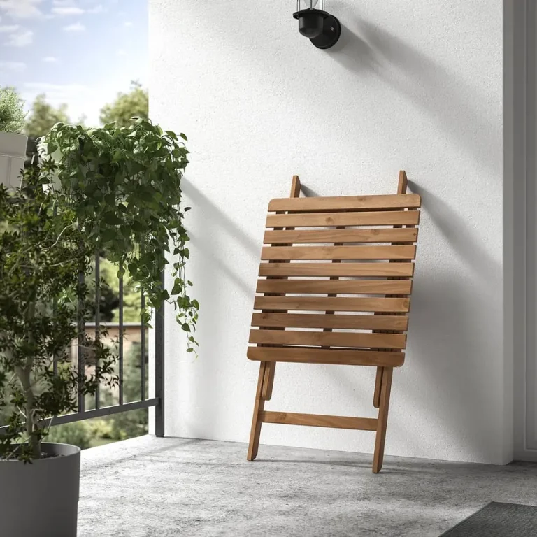 IKEA ASKHOLMEN składany stół ogrodowy, ciemnobrązowy — inne ujęcie z oficjalnej galerii